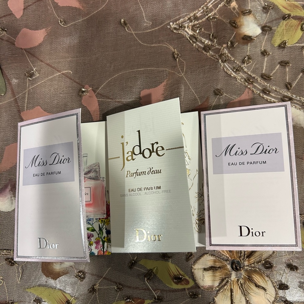 Dior sample bundle